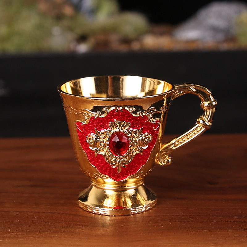 Wholesale Alloy European Style Shot Glass
